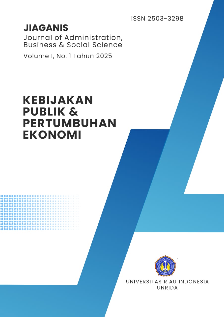 					Lihat Vol 1 No I (2025): Kebijakan Publik dan Pertumbuhan Ekonomi 
				